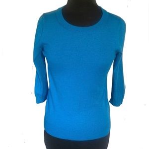 J CREW 100% MERINO WOOL TIPPI SWEATER